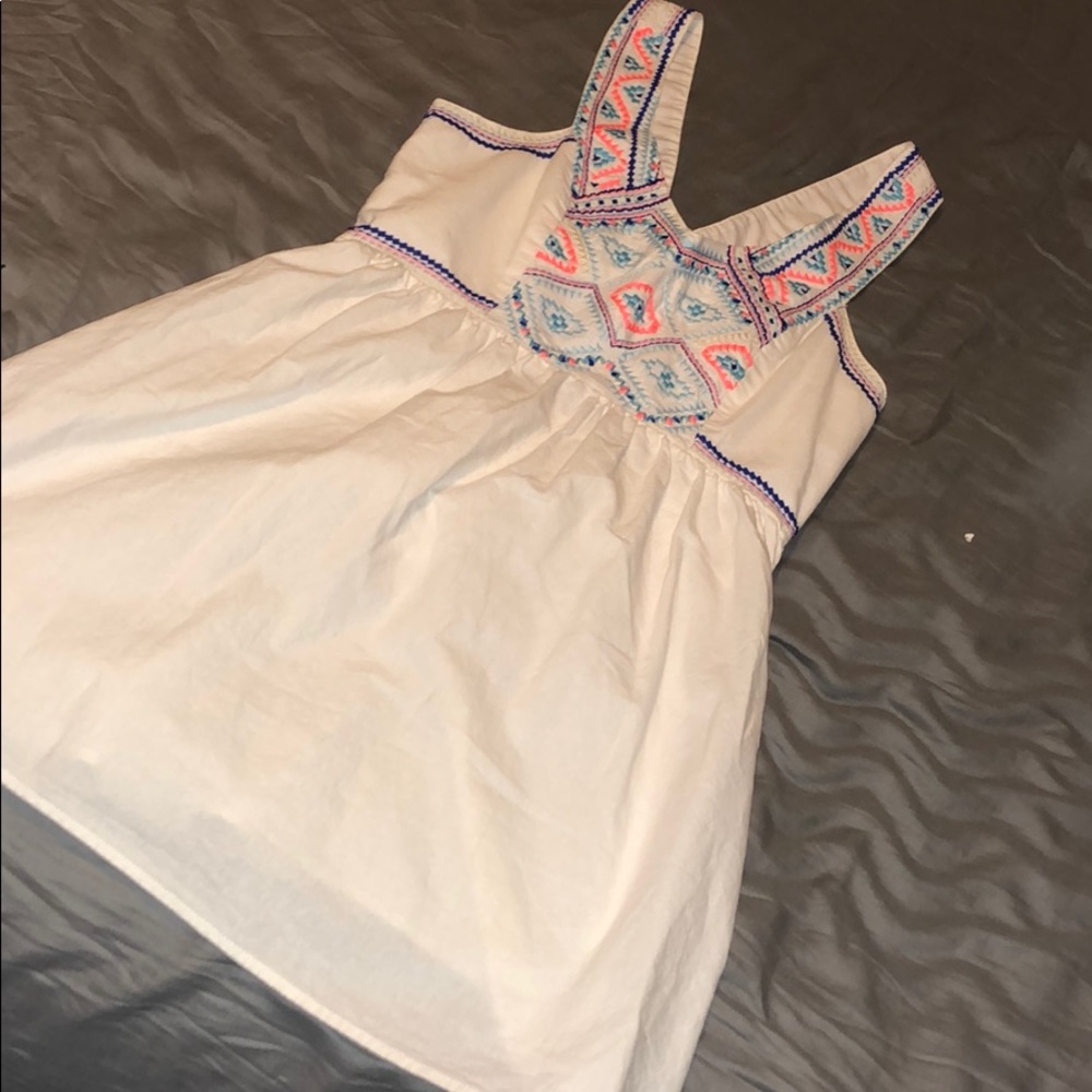 embroidered american eagle dress